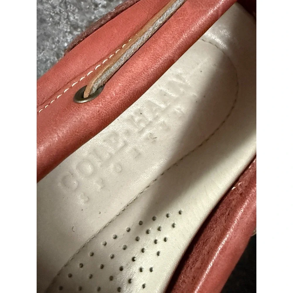 VTG Cole Haan Sporting Men's Leather Boat Shoes Loafers Slip Ons Rustic Sz 8
